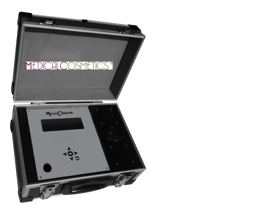 MESOCHROM apparecchiatura transdermico e biostimolazione led